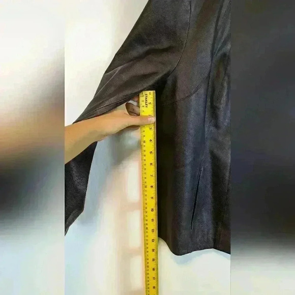 East 5th Brown Genuine Leather Jacket Women's Size 1 Extra - Picture 14 of 15